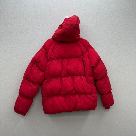 Nike Air Jordan Red Essential Puffer Jacket Coat DQ7348-612 Mens size Large - Picture 9 of 11